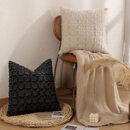 2025 New Simple Polyester Cotton Checkered Double Sided Pillow case Four Seasons Universal Household