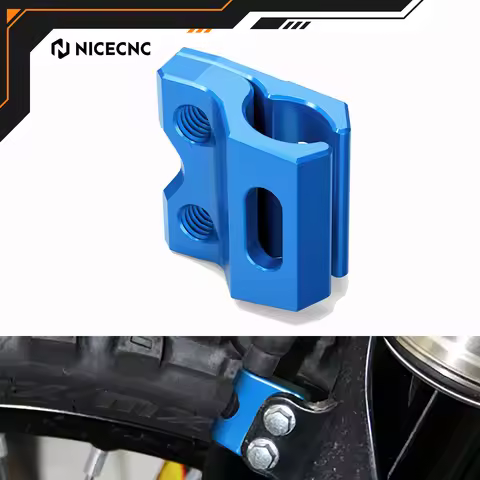 NICECNC Brake Line Hose Clamp Holder For Yamaha YZ65 YZ85 2019-2023 YZ 125 YZ250 YZ250F YZ450F YZ250