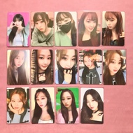 Ready - OFFICIAL PC] aespa giselle tams zero, yizhiyu, tc, photopack girls &amp; sg23 photocard