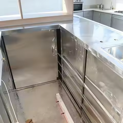 Custom Double Decker Mobile Catering Vehicle Practical Food Beverage Service Cart For Outdoor Busine
