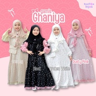 Afsheena store - Ghaniya Gamis Anak Perempuan Set Hijab Gamis Rayya Anak
