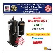 Panasonic 5KS205DBB21 / GMCC PA200M2CS-4KU2 AirCond Compressor For Daikin & Acson 2.0HP (R410a Gas)