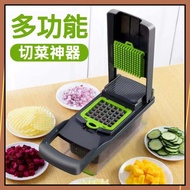 Set Parutan dengan Wadah Besar Penampung dan Peniris Buah Sayur Vegetable Slicer Stainless Tajam 7 i