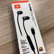 NEW JBL TUNE 310C USB Type C Wired Headphones Hi Res Digital To Analog Converter Tangle Free Cable S