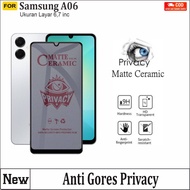 LAYAR Samsung A06 A06 5G Anti-SPY Ceramic Screen Protector