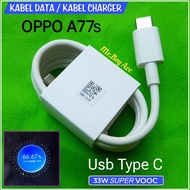 DATA Cable || OPPO A77s SUPER VOOC 33Watt Usb Type C CHARGER CABLE Guaranteed 100% Original Guarante