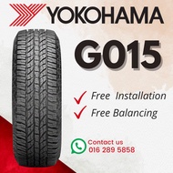 YOKOHAMA G015  265/60R18 255/70R15 255/70R16  31X10.5R15 4x4 2656018 2557015 2557016 3110515 tayar A