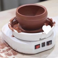 Fingertip Pottery Embryo Machine Turntable Desktop Mud Mini Pull Pottery Embryo Children Pull Mud Pu