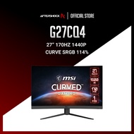 MSI G27CQ4 E2 CURVE GAMING MONITOR | 27 INCH | 170HZ | 1440P