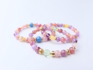 閃糖日記 祖母晶 彩祖母晶 粉祖母晶 紫祖母晶 水晶手鏈 紫水晶