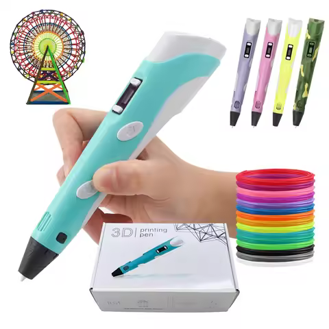 3D Pen For Children 3D Printing Drawing Pen DIY Funny Set for Kids Chidren Birthday Chrismas Creativ