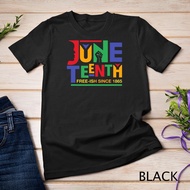 Juneteenth Freeish Since 1865 Melanin Ancestor Black History T-Shirt