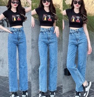 กางเกงยีนส์ SIRINAN STUDIO กระบอกวินเทจ ทรงสวยมาก