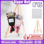 【READY STOCK】Wooden Stand Pine/Easel for Photo Canvas/Phone Stand Kaki Esel Kayu/Desktop Mobile Tabl