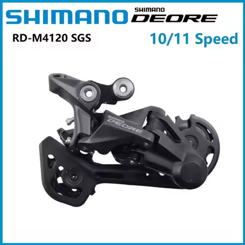 Shimano Deore M4120 RD M4120 SGS Rear Derailleur Rear 10speed 11s/10s For Mountain Bike Riding Parts