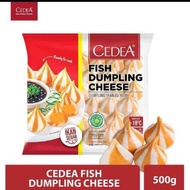 CEDEA Dumpling Cheese 500gr CEDEA Dumpling ikan isi keju 500gram