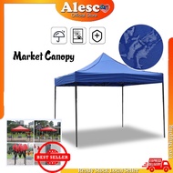 Alescomall 10x10 Ft Night Market Canopy Camping Tent 3x3m Folding Canopy Commercial Umbrella 10 Feet