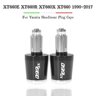 7/8" 22mm Motorcycle Handlebar Grips End Handle Bar Cap End Plug For Yanaha XT660E XT660R XT660X XT6