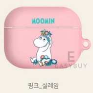 🇰🇷 Moomin characters PINK Colour AirPods3 Protective Case 韓國 姆明一族 粉色 AirPods 3 耳機保護套 韓國直送