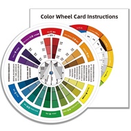 SECAITONG | Color Wheel 24-color Matching Principles Techniques Primary Colors CMYK Color Theory Pos