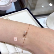 ✿✻△vendome aoyama10k rose gold cherry blossom petals akoya pearl bracelet earrings soso Japan purcha