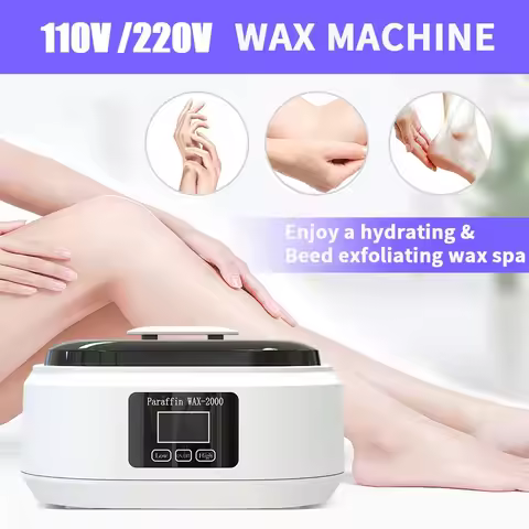 110V 220V Hand and Foot Care Wax Therapy Machine Professional Wax Heater Temperature Control Display