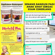[Homeopati] Mindatif Plus Minda IQ dan Emosi EQ 200biji