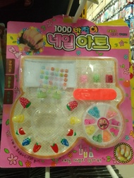 MR DIY Kuku Palsu Sticker Mainan Anak Perempuan Nail Art