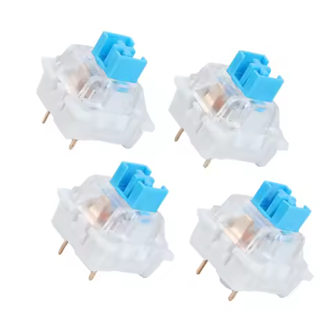 50PCS Keyboard Switch Keyboard Clicker Key Replacement 3 Pin Tactile Switch Keyboard Accessories Set
