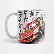 Lightning McQueen Japanese PosterKANJI - Lightning McQueen Tea Mug