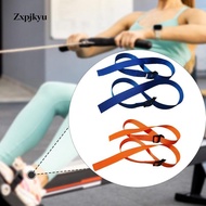 [szlztmy3] 2 Pieces Rowing Machine Feet Straps Portable Universal Easy to Install 76 cm