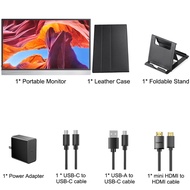 [ZHUIS] Bimawen 15.6Inch 1080P Portable Monitor Travel Second Touch Screen 100% USB C External Monit