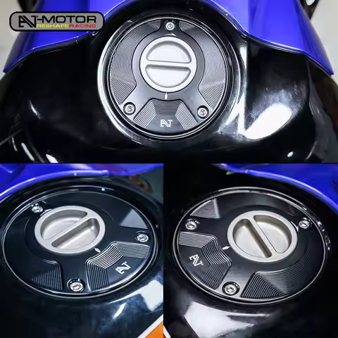 AJ-MOTOR Motorcycle Racing Quick-Release Fuel Tank Cap For Yamaha YZF-R1 YZF-R6 YZF-R7 YZF-R9