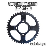 Sprocket Spoket EX5 Dream belakang 24 25 26 27 28 29 30 31 32 33 34 35 36 37 38 39 40 41 42 43 44 Ma