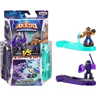 Legends of Akedo Powerstorm | Versus Pack 2 Mini Battling Action Figures and 2 Battle Controllers | Epic Shadowfire Nigh