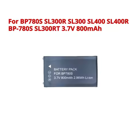 For BP780S SL300R SL300 SL400 SL400R BP-780S SL300RT 3.7V 800mAh Camera Battery