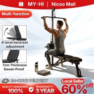 [NICOO] Adjustable Dumbbell Workout Bench Foldable Multifunctional Sit-up Auxiliary Equipment Barbel