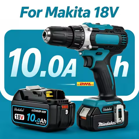 18V Battery For Makita 12Ah BL1840 BL1850B BL1860 Impact Electric Tool Battery for Makita Batterie E