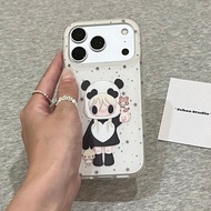 Phone Phone Case Suitable for iPhone 7 8 X XS XR XSMAX 11 12 13 14 15 16 17 Pro max Plus Air Panda W