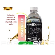 PROMO Perfume Generics Unscented Massage Oil 410ml EXP:09/2026 [  Generic, Minyak urut, Moisturize S
