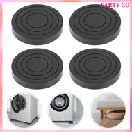 4 Pcs Fridge Accessories Refrigerator Pad Feet Washer and Dryer Pedestals Pads Non Skid  uiran2