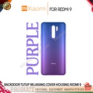 REDMI 9 BACKDOOR ORIGINAL / TUTUP BATERAI / CASING BELAKANG XIAOMI REDMI 9