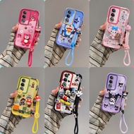 Casing OPPO A3 PRO Anime watak pelekat patung shell telefon bimbit