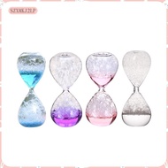 [szxmkj2lp] Glass Hourglass Bubble Singing Hourglass Hourglass Liquid Movement Hourglass