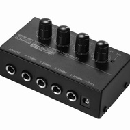 shure mixer mic mikrofon amplifier 4 channel 4ch input audio poadcast