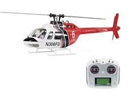 🔥𝑵𝒆𝒘 𝑰𝒕𝒆𝒎🔥 **FLY WING 1:13 BELL-206 470級貝爾206像真機 ** **H1飛控GPS自穩返航, 智能衛星定位, 定高定點懸停, 續航長達29分鐘**