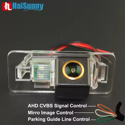 HaiSunny For BMW 3 5 Series X1 E84 E91 E90 E92 E71 E60 328 E39 Rear View Camera Reverse Backup Night