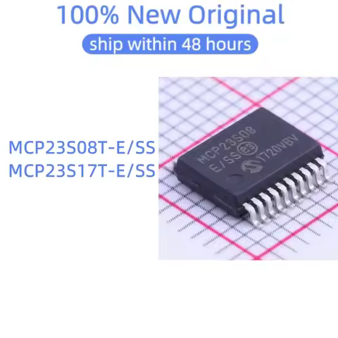 (1-10PCS)MCP23S08T-E/SS MCP23S17T-E/SS MCP23S08-E/SS MCP23S17-E/SS 100% New original