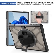 Tablet Case for Surface Go / Go2 / Go3 10.5inch full body tablet case heavy duty multi-functions TPU PC cover 360°Rotatable