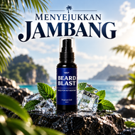Minyak Jambang BEARD BLAST  menyejukkan jambang untuk cuaca Malaysia